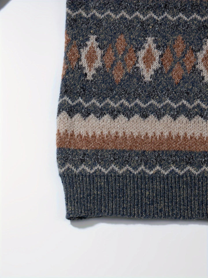 Rupert | Heritage Patterned Sweater