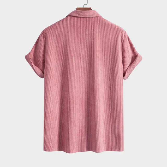 SHORT SLEEVE CUBAN SHIRT FOR MEN
