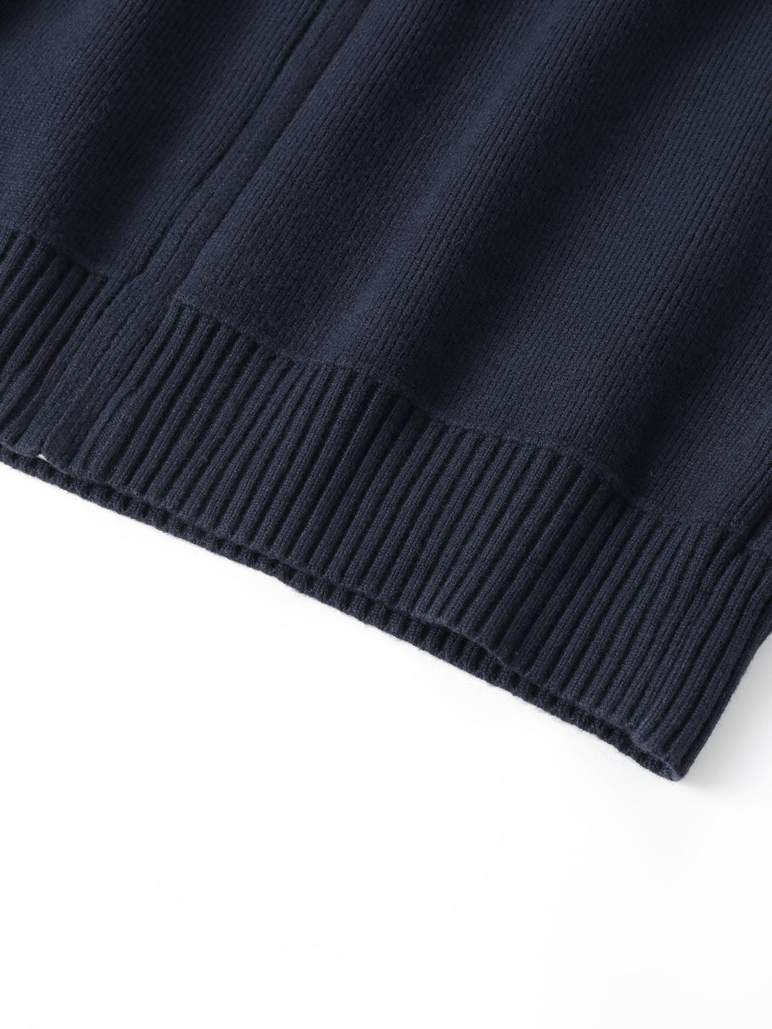 Barnaby | Zip-Front High-Neck Cardigan