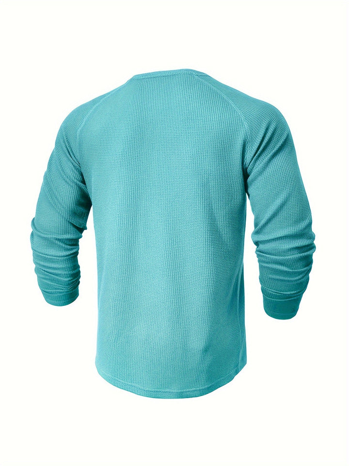 Men's Crew Neck Knit Shirt
