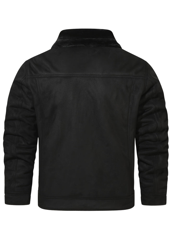 Corbin | Fleece-Lined Trucker Jacket