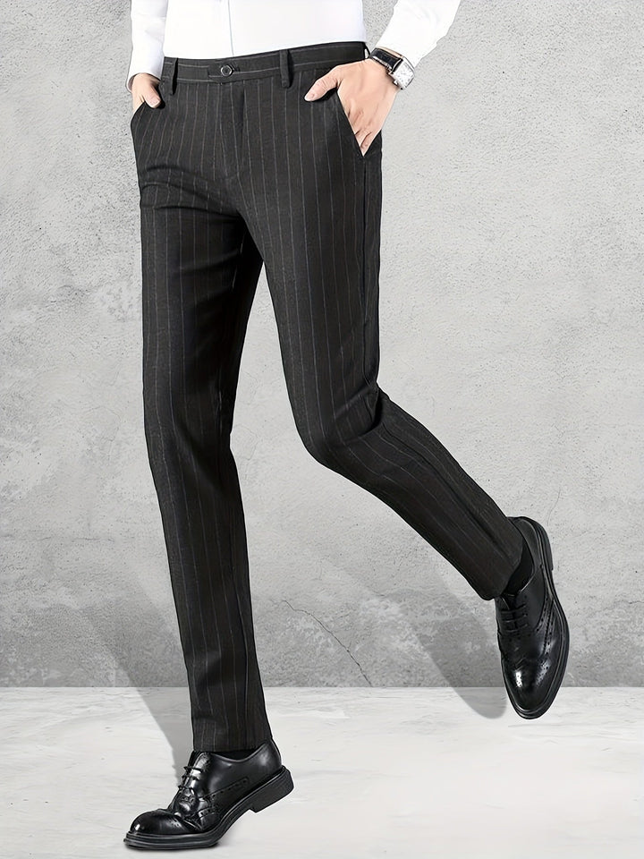 Wallace | Refined Slim-Fit Business Trousers