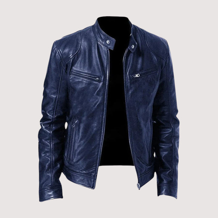 ELEGANT LEATHER JACKET FOR MEN