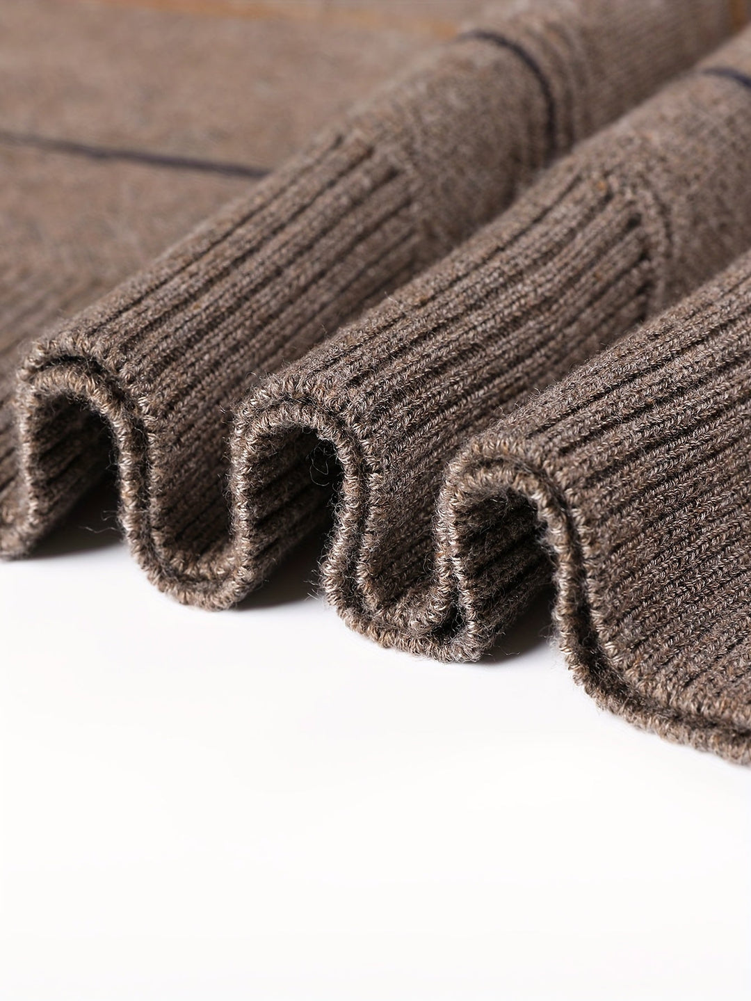 Garrick | Refined Striped Zip-Neck Sweater