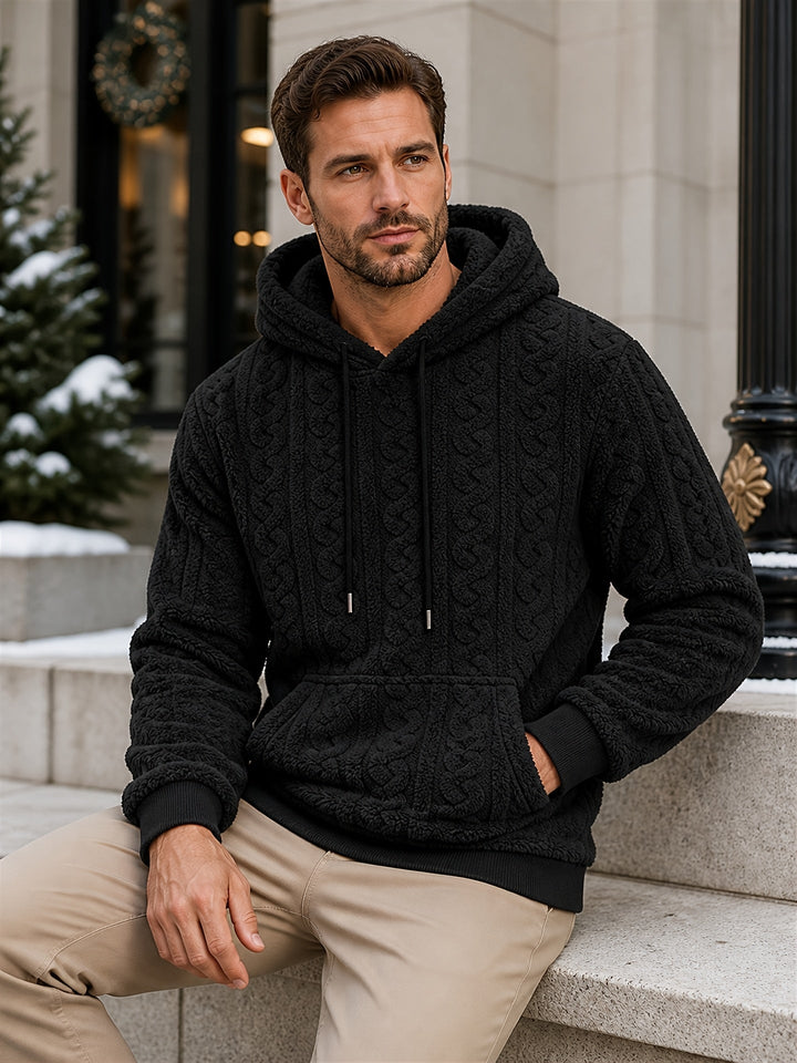 ZIP STRIPE HOODIE FOR MEN