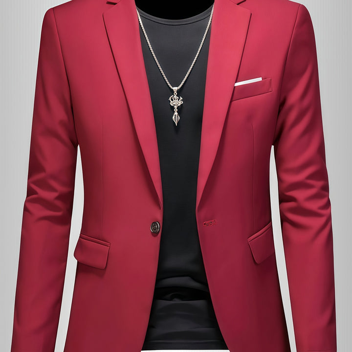 Men's Skinny Lapel Blazer