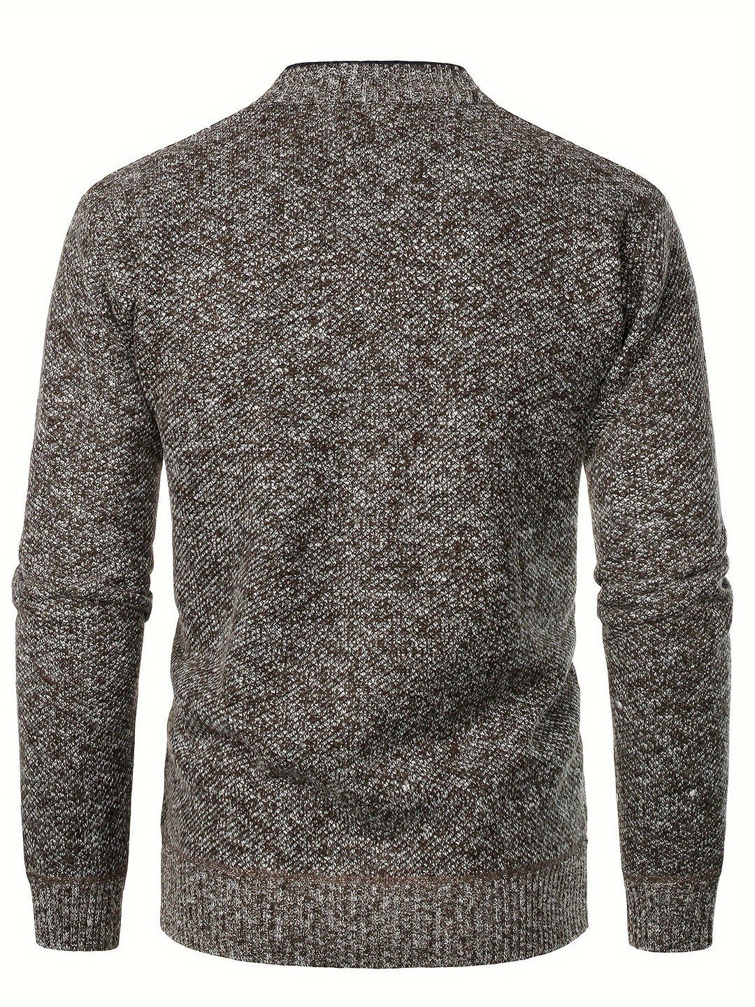 FLEECE V NECK CARDIGAN FOR MEN