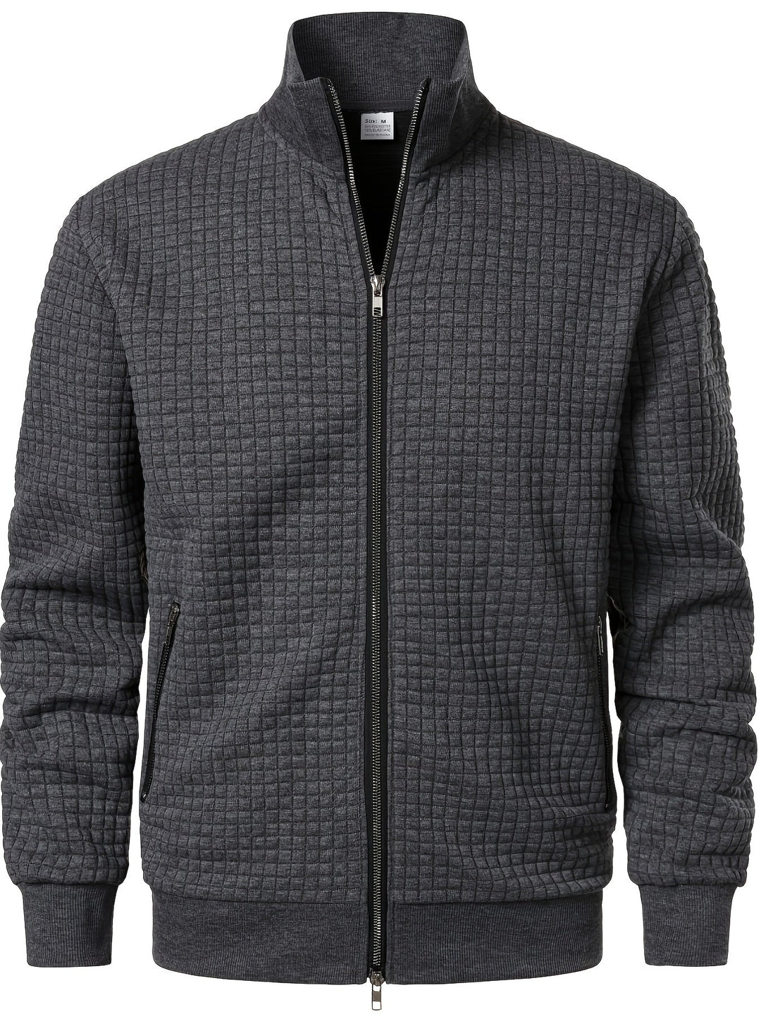 Men's Waffle Zip Jacket