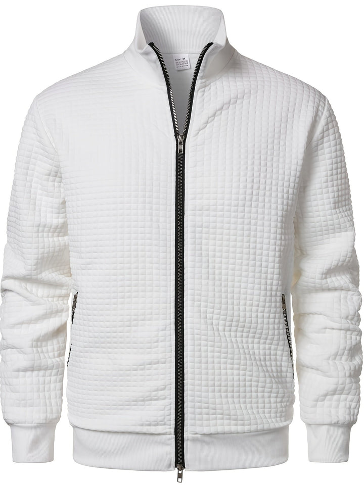 Men's Waffle Zip Jacket