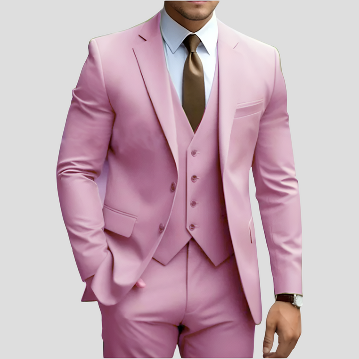 Men's Slim Fit Three-Piece Suit