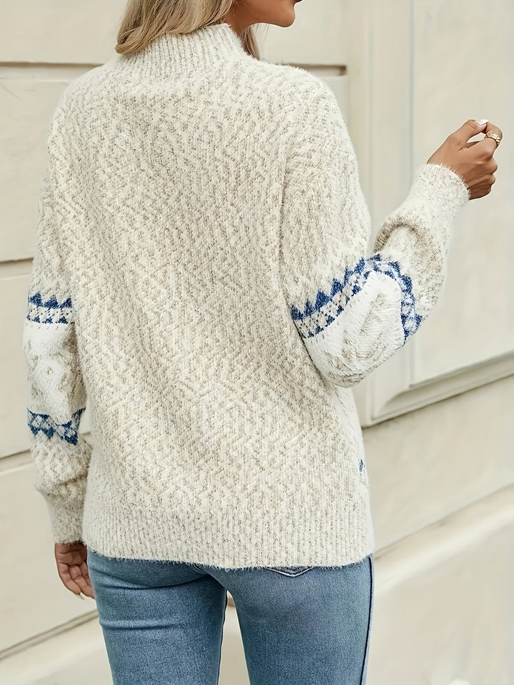 Maeve | Cozy Fair Isle Christmas Sweater