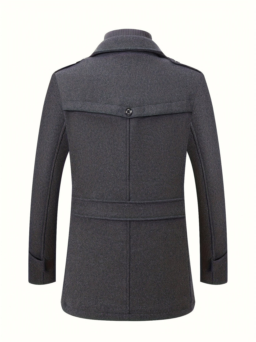 TWEED WOOL COAT FOR MEN