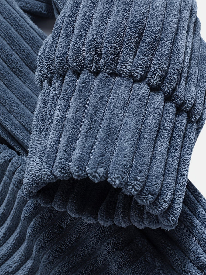 Sebastian | Ribbed Pullover Hoodie