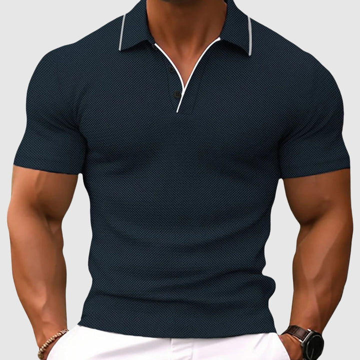 Men's Slim Fit Stretch Polo Shirt