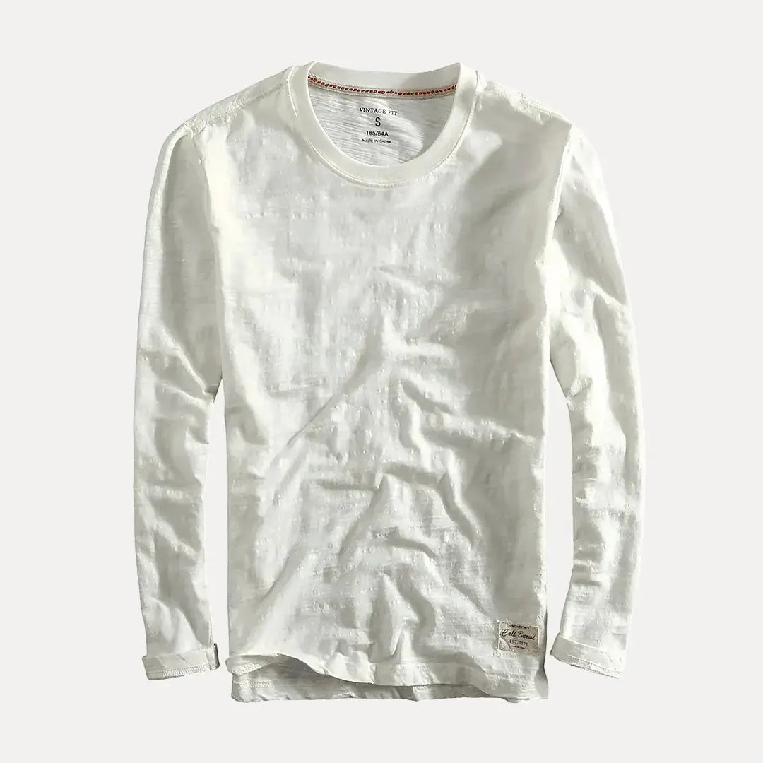 Men's Cotton Long Sleeve Shirt