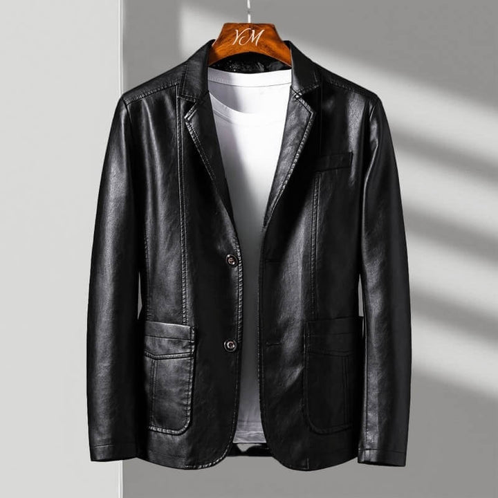 TAILORED LEATHER JACKET FOR MEN