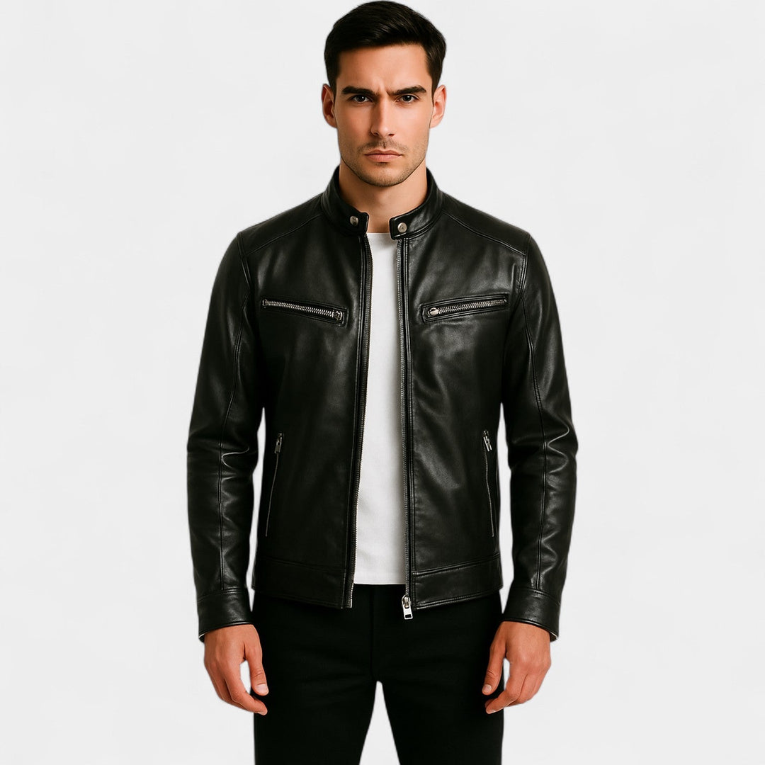 Men's Slim Biker Jacket