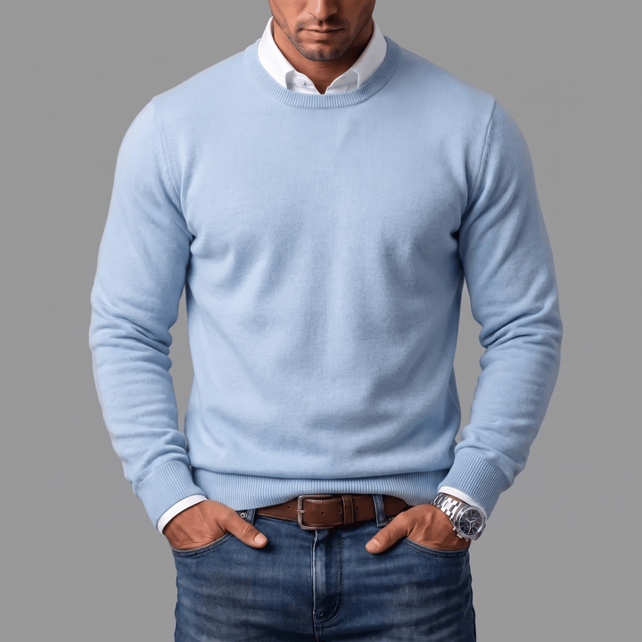 Men's Cotton Wool Crewneck