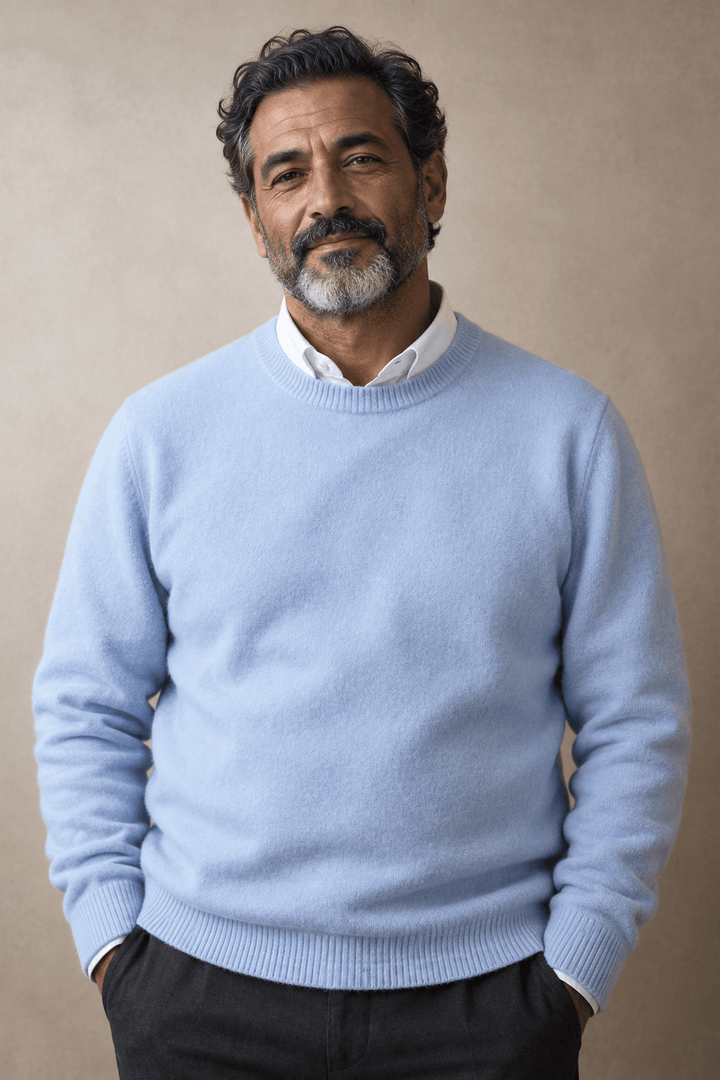 Men's Cotton Wool Crewneck