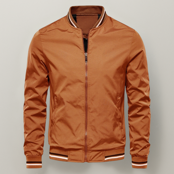 Men's Ribbed Bomber Jacket