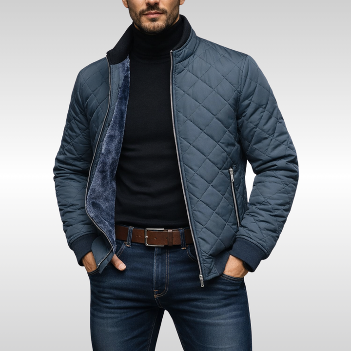Men's Classic Warm Quilted Winter Jacket