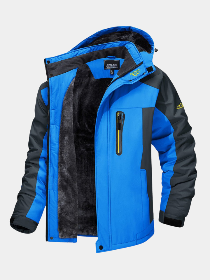 INSULATED HOODED WINTER JACKET FOR MEN