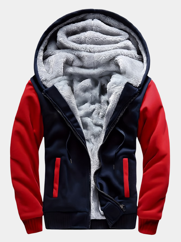 Men's Fleece Hooded Jacket