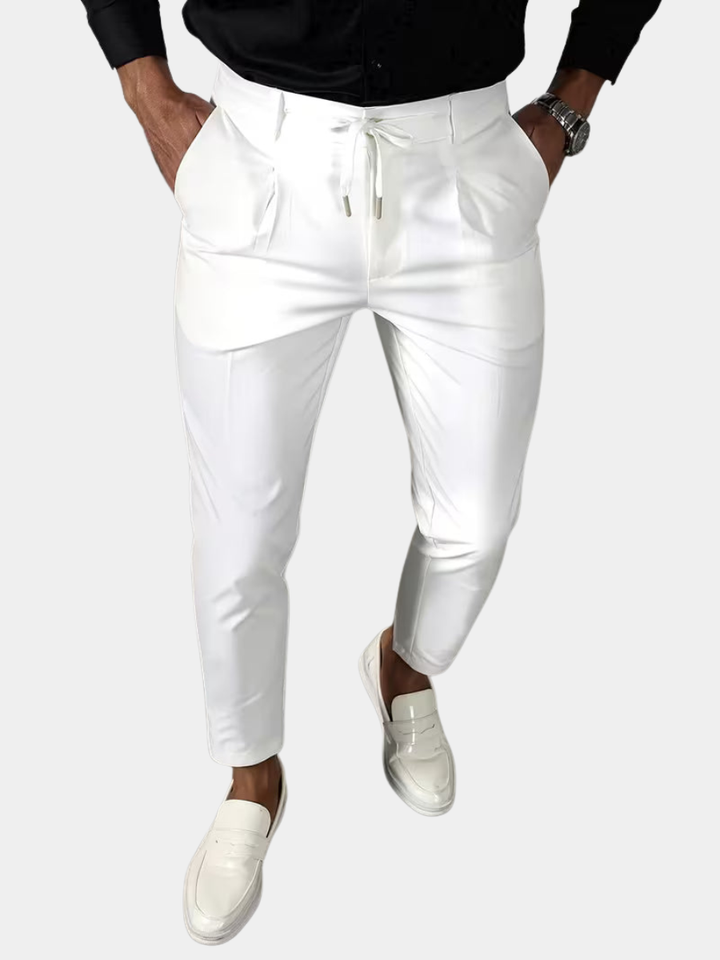 TAPERED ANKLE LENGTH TROUSERS FOR MEN
