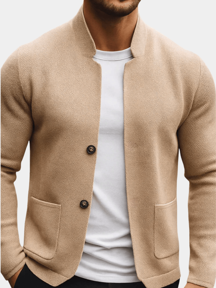 Men's Structured Knit Vest