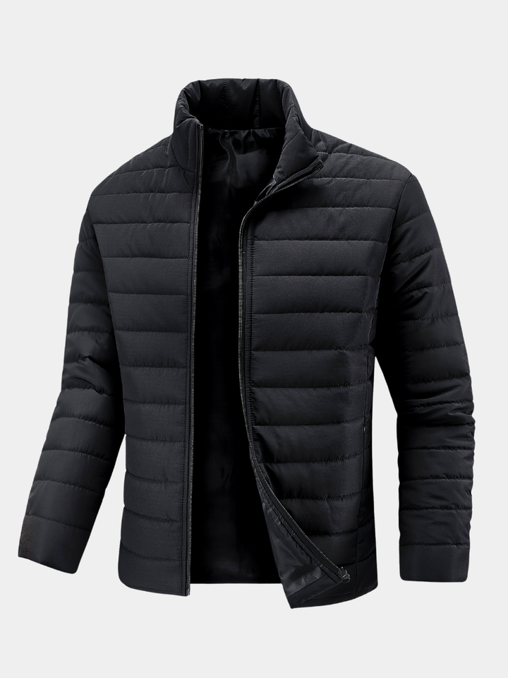 Men's Padded Stand Collar Coat