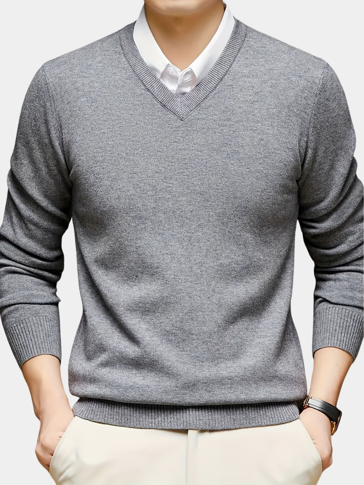 Men's V Neck Sweater