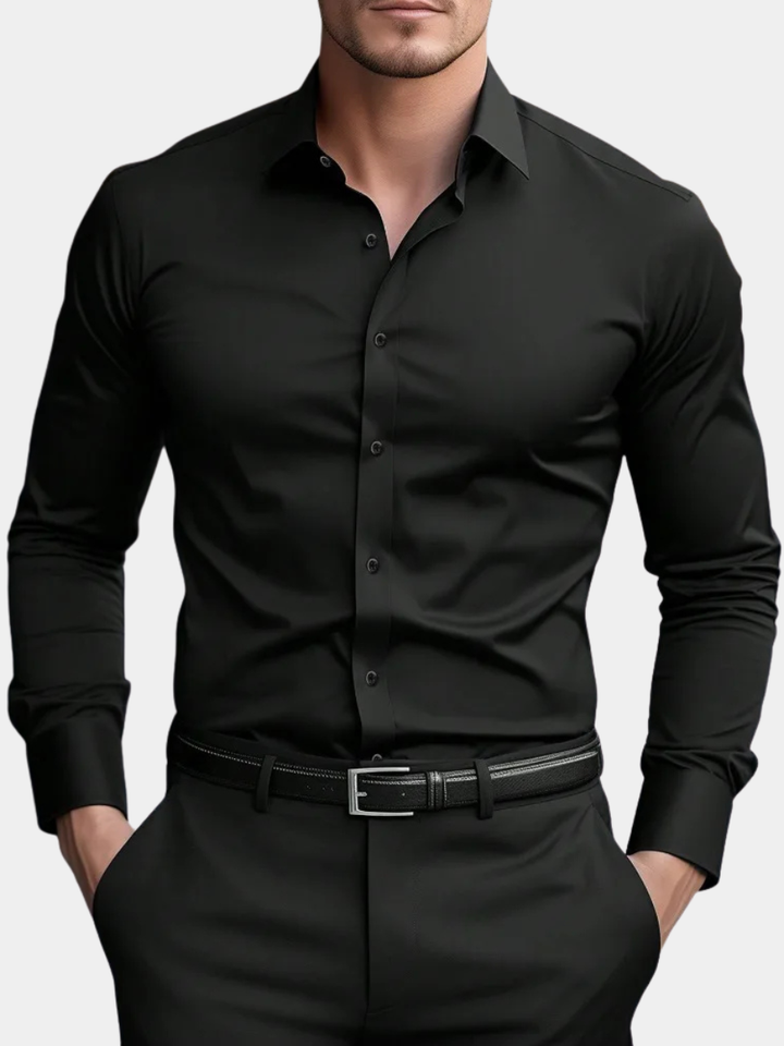 Men's Elastic Business Shirt