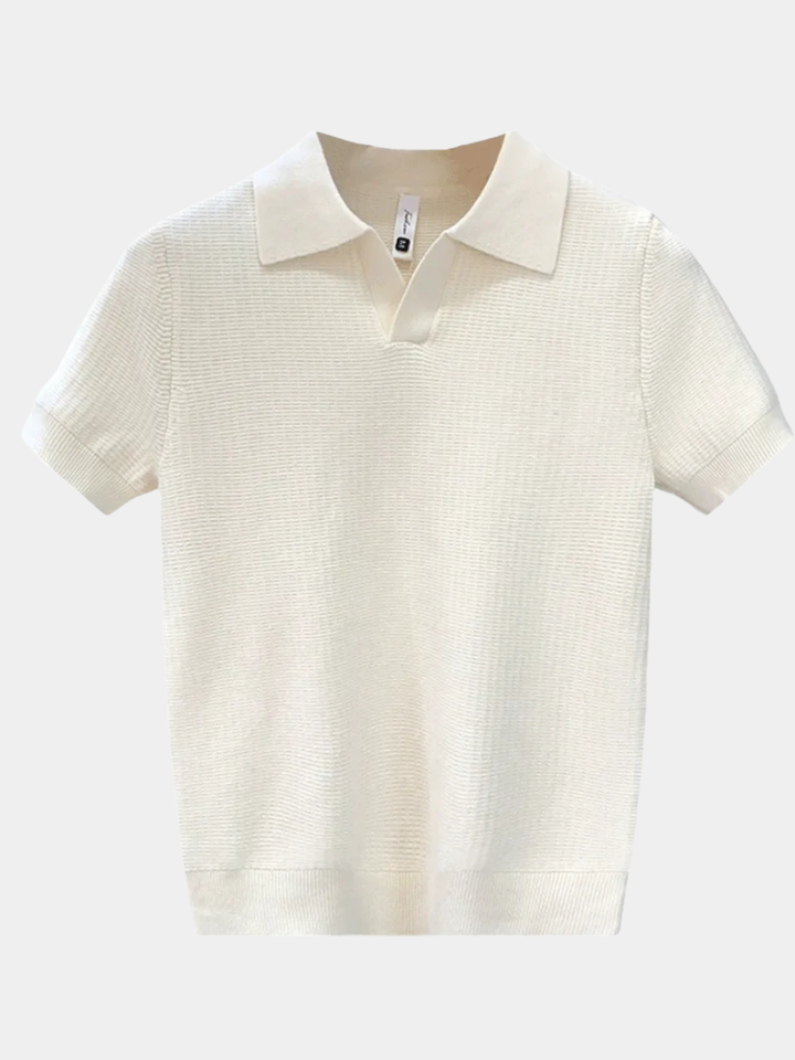 KNITTED POLO SHIRT FOR MEN