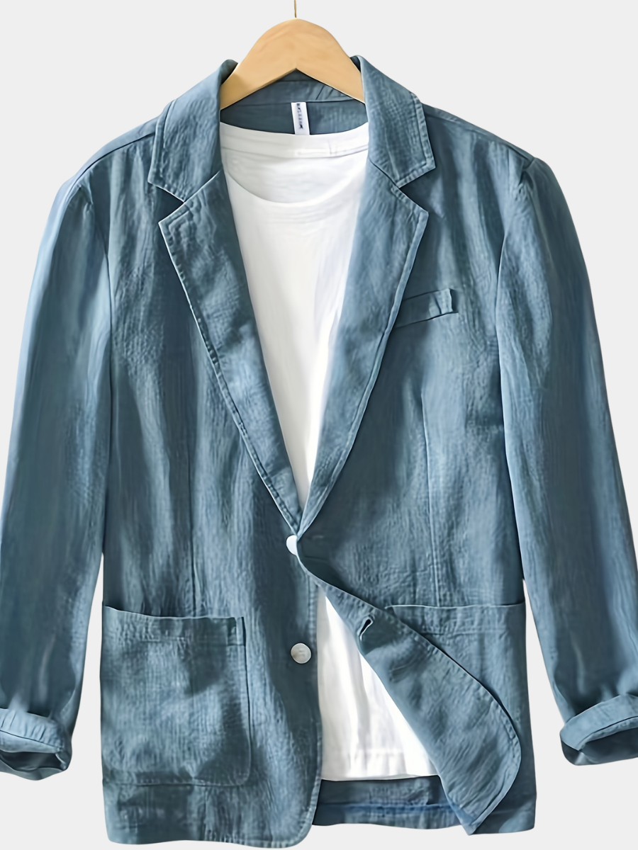Men's Lapel Cotton Jacket