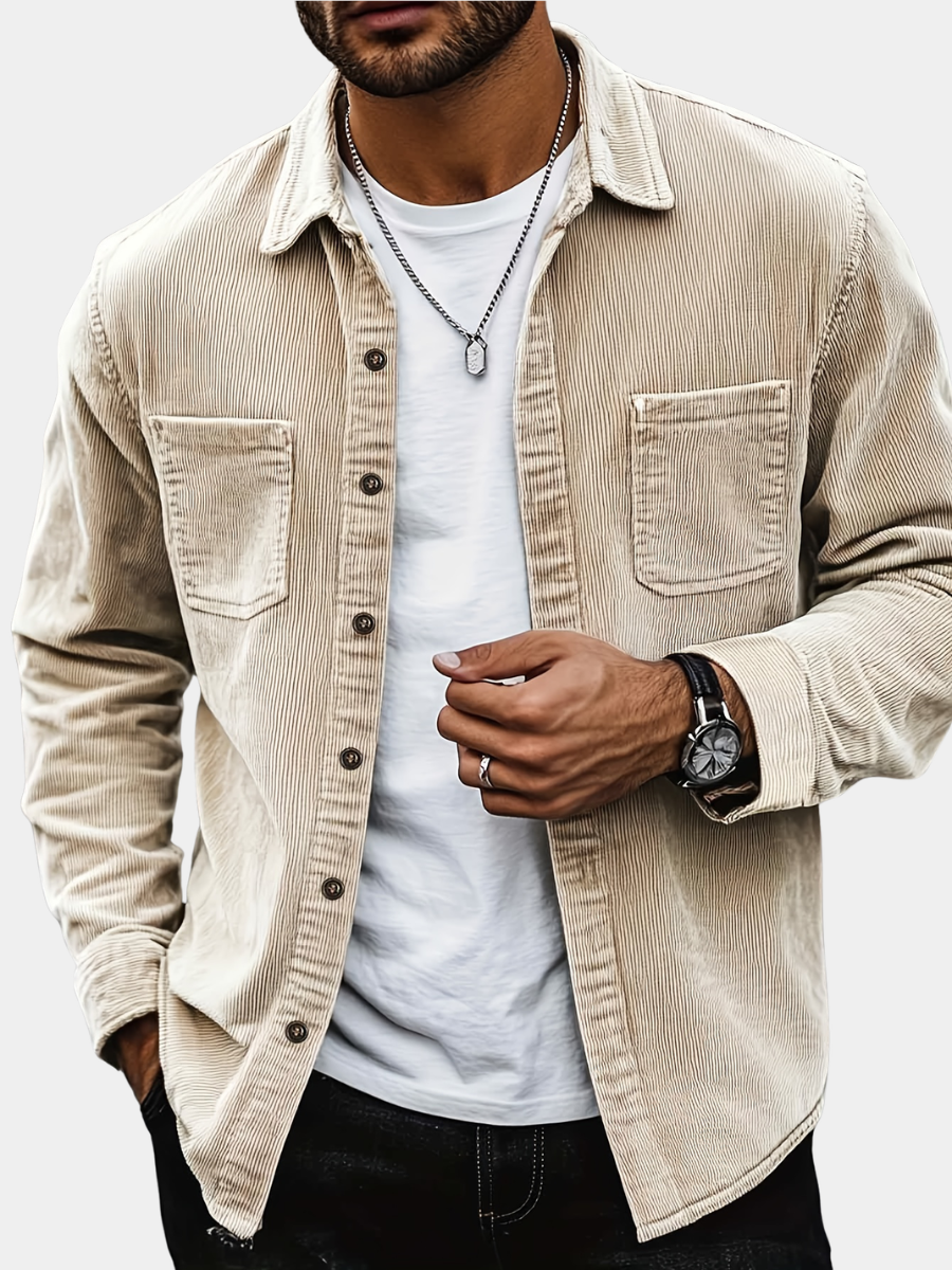 Men's Corduroy Overshirt