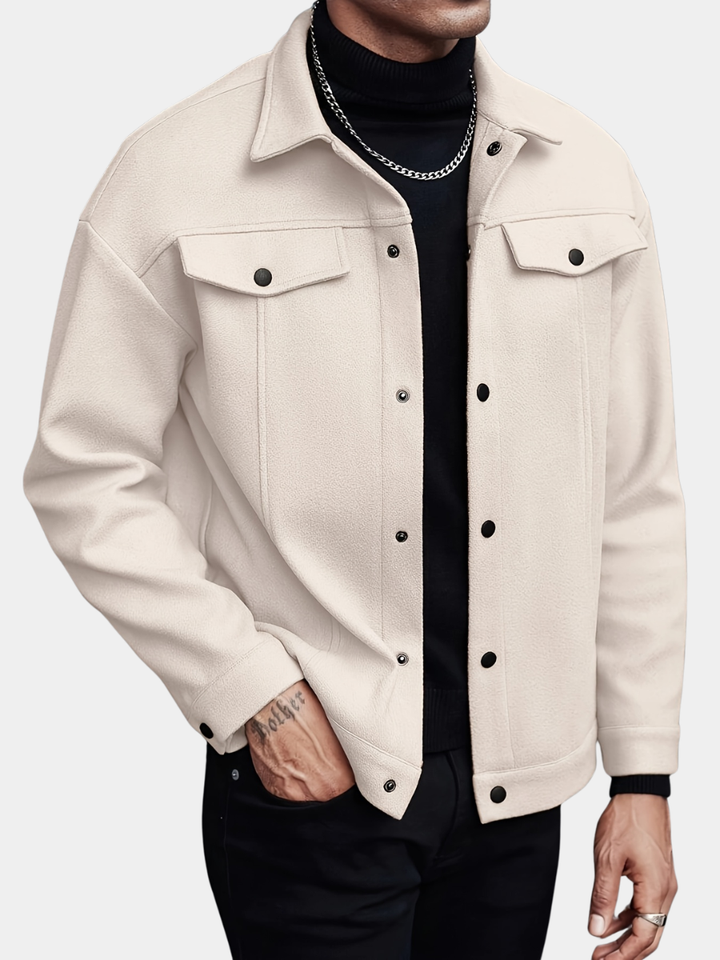 Men's Button-Front Jacket