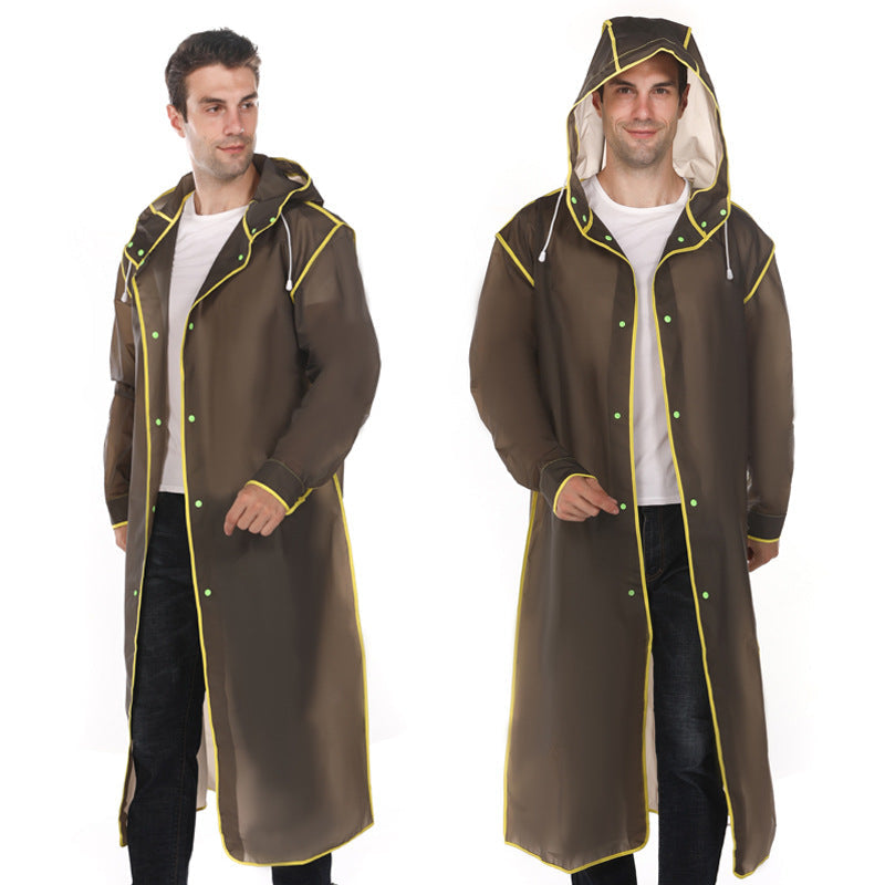 Men's Long Raincoat
