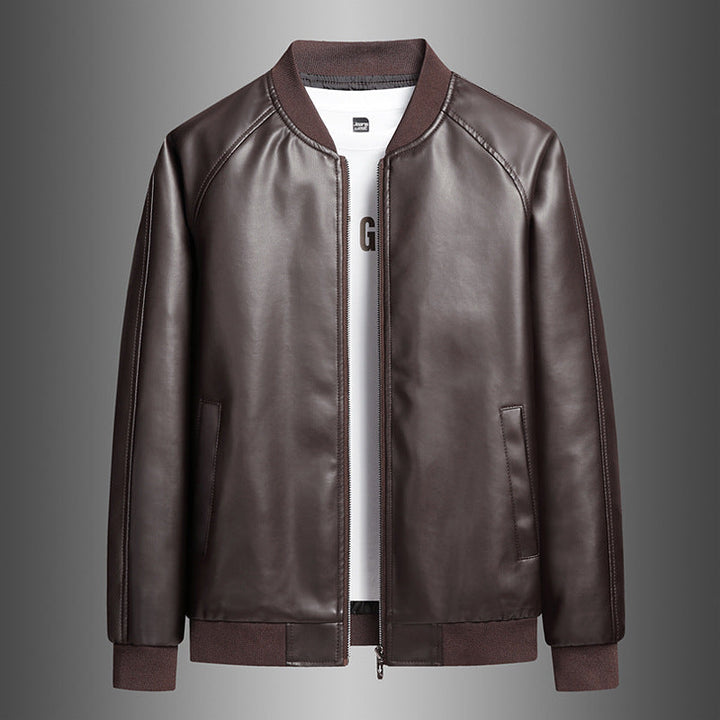 ZIP-UP BASEBALL JACKET FOR MEN