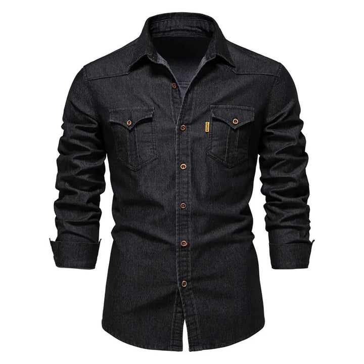 CLASSIC DENIM SHIRT FOR MEN