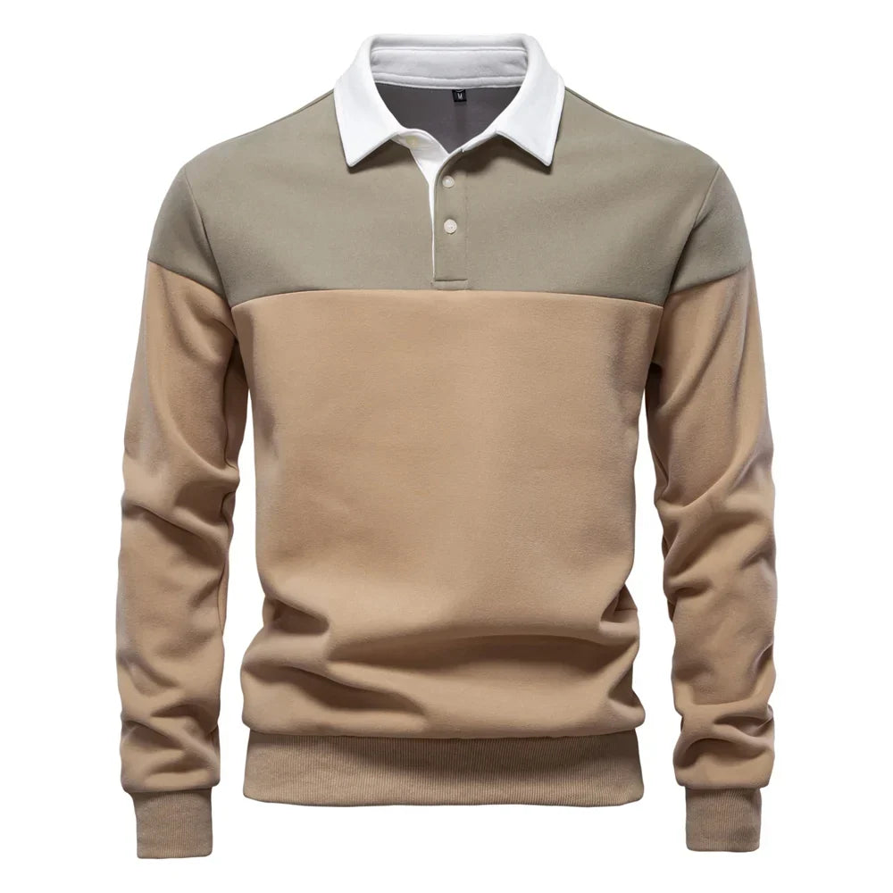 POLO COLLAR WINTER SWEATER FOR MEN