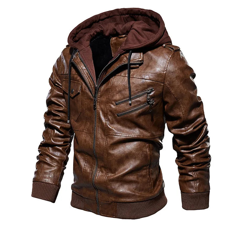 MEN'S LEATHER JACKET