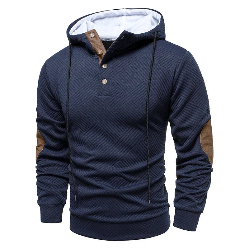 Men's Slim Fit Half-Button PUllover