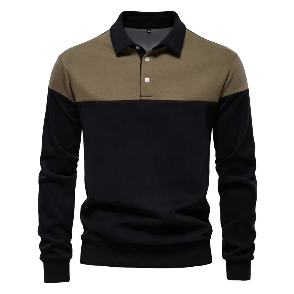 POLO COLLAR WINTER SWEATER FOR MEN