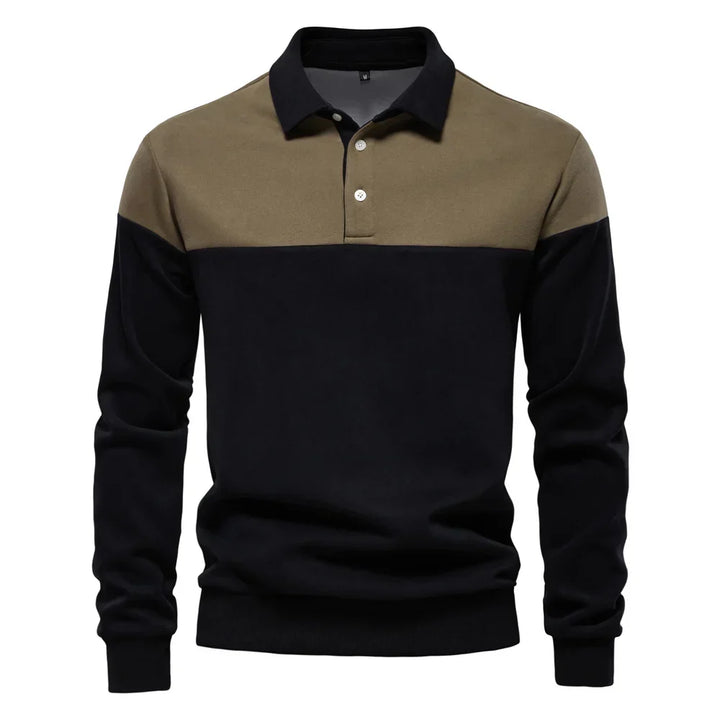 POLO COLLAR WINTER SWEATER FOR MEN