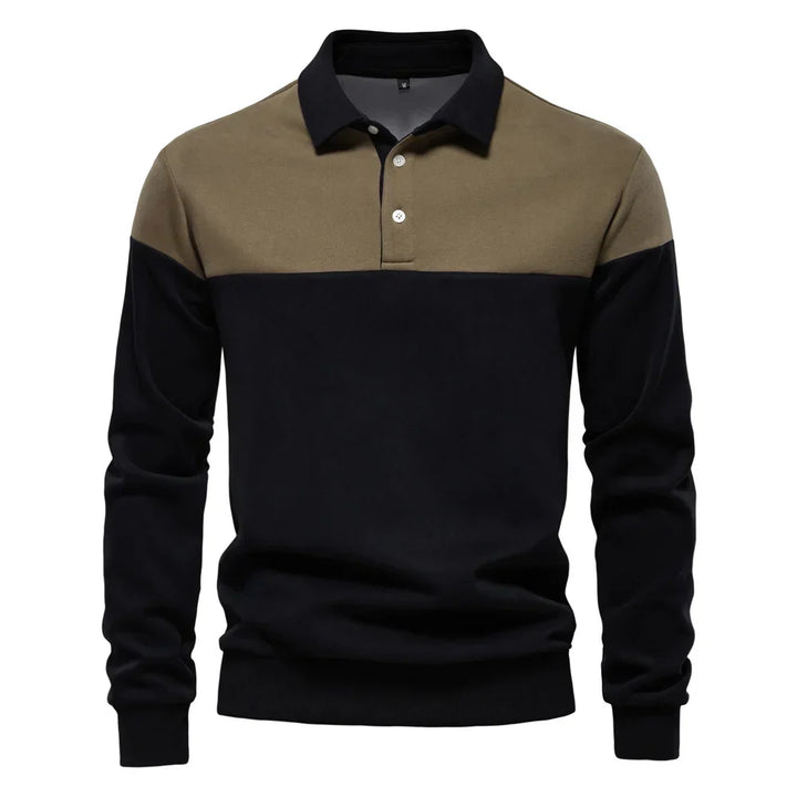 COLLARED POLO SWEATER FOR MEN