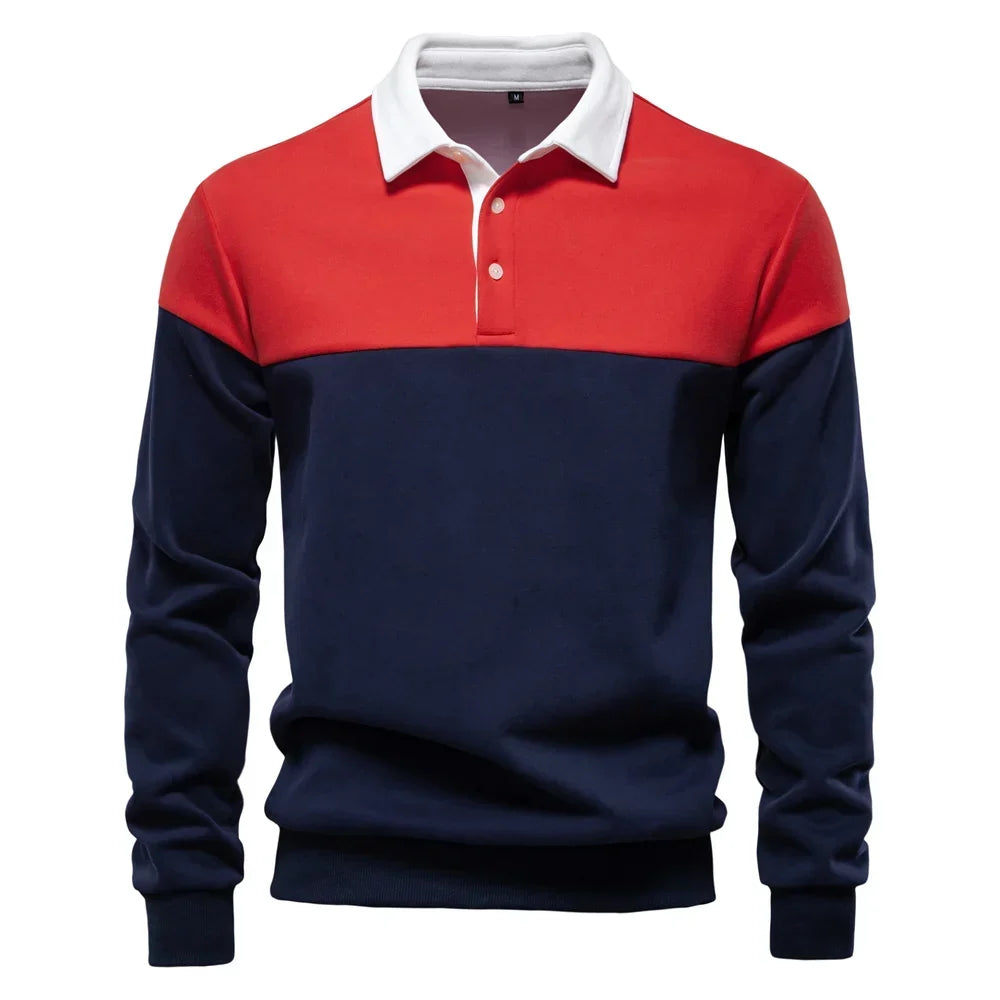 POLO COLLAR WINTER SWEATER FOR MEN