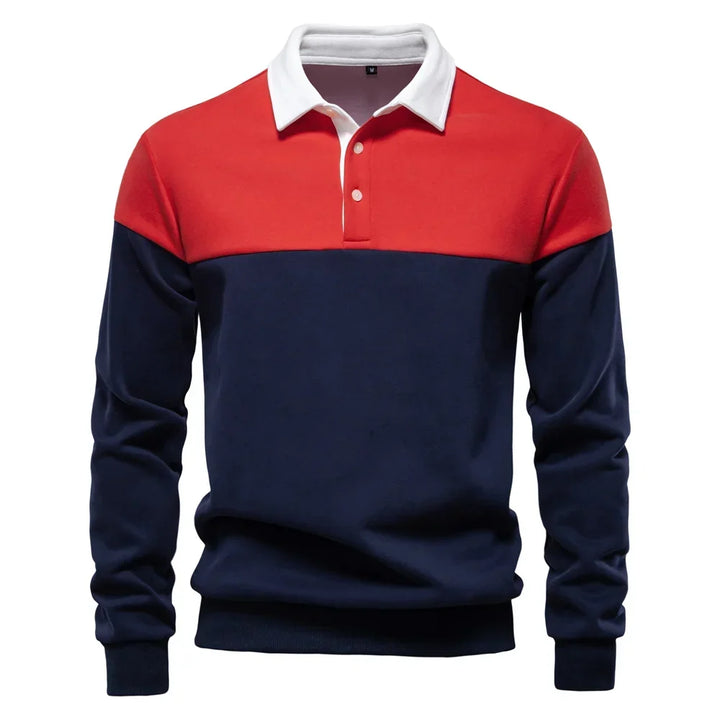 COLLARED POLO SWEATER FOR MEN