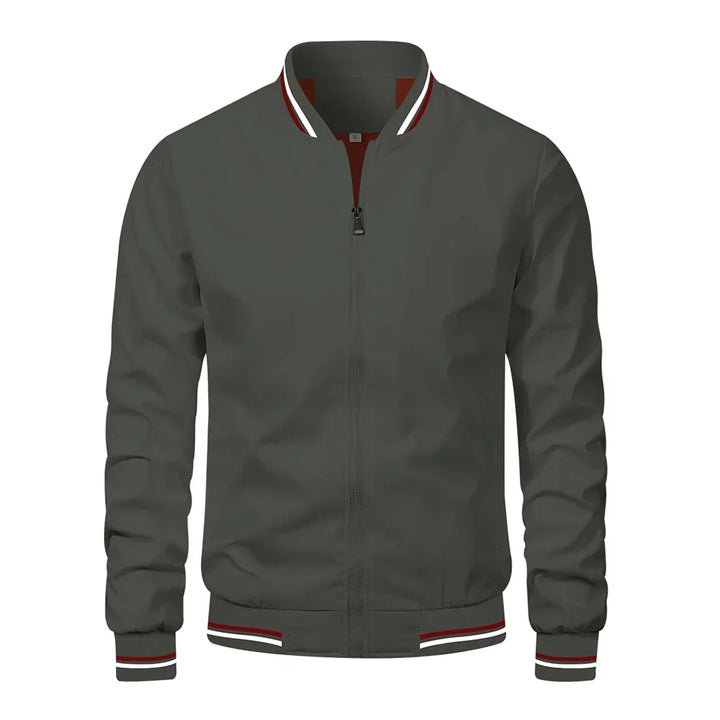 Men's Contrast Bomber Jacket
