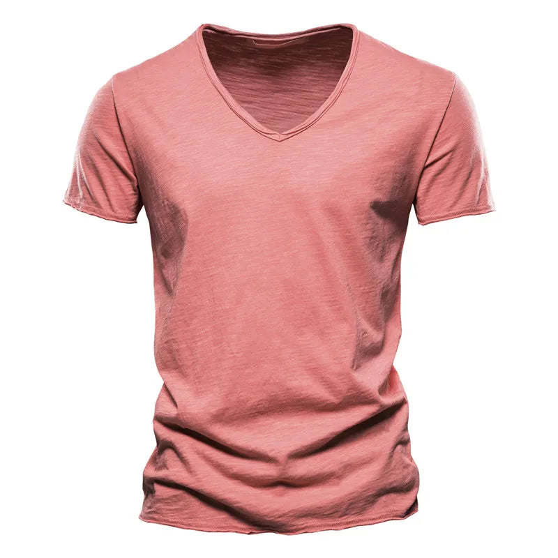 Men's Ribbed Summer T-Shirt
