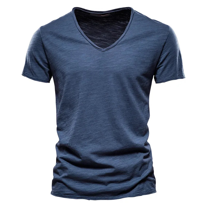 Men's Ribbed Summer T-Shirt